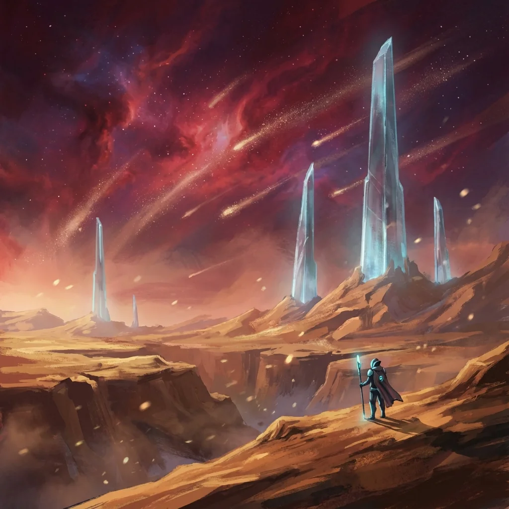 Sci-fi worldbuilding scene with Wan 2.6